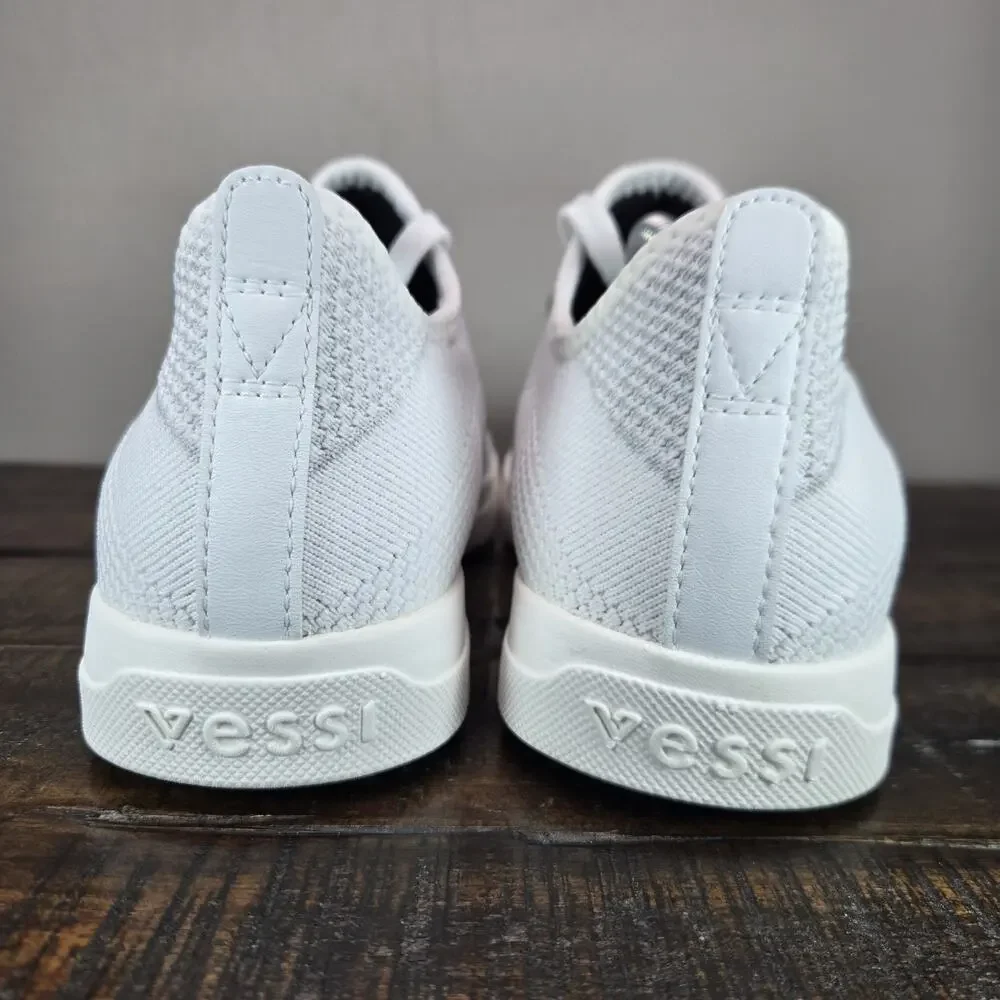 NEW Vessi Weekend 1.5 Sneaker Womens Size 10 Waterproof Shoes Marble White